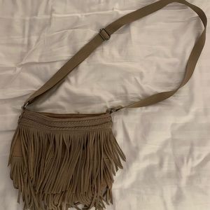 Hippie Fringe Crossover Body Bag